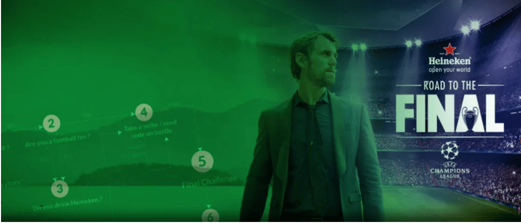 campa&ntilde;as de publicidad por Whatsapp Heineken 